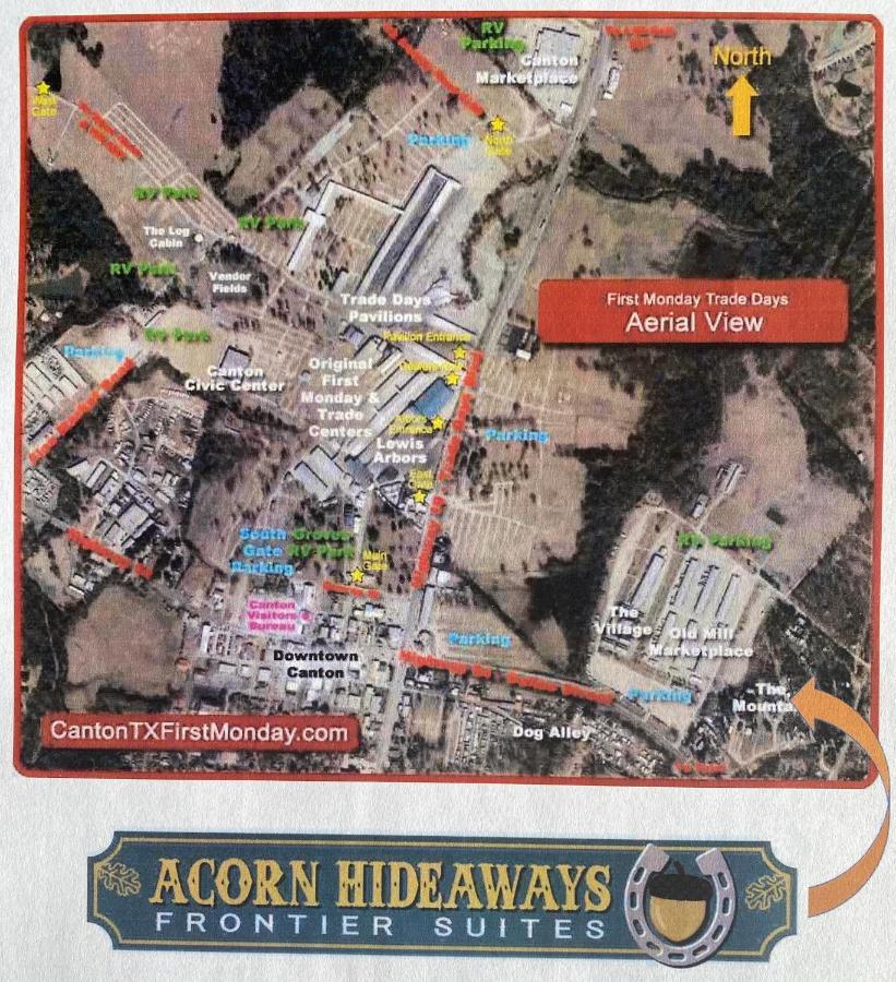 Acorn Hideaways Canton Charming Pioneer Suite 1890'S General Store 外观 照片